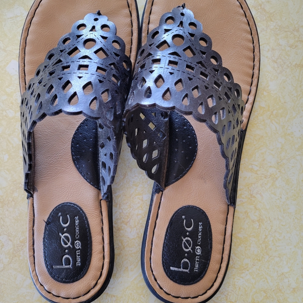 Black sandals
